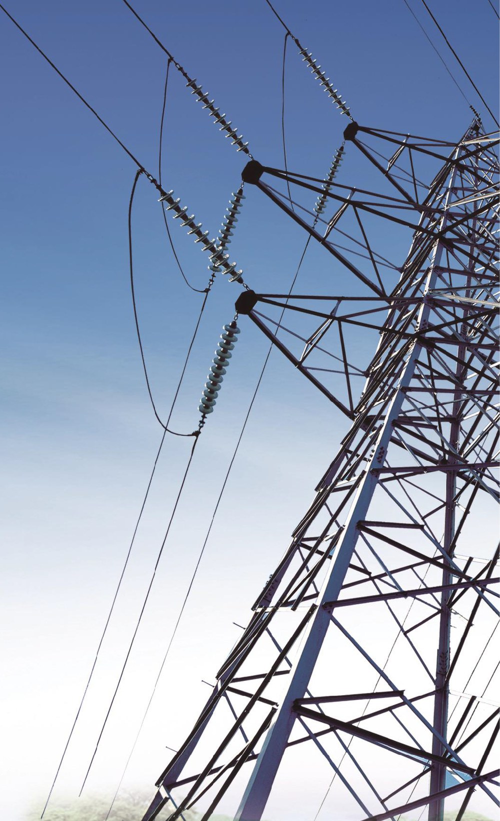 Transmission line lattice towers